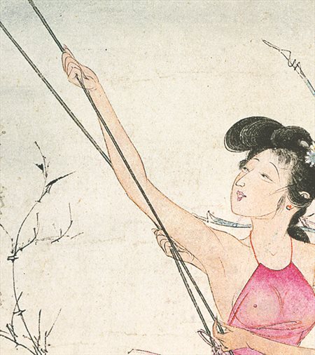 宁化-胡也佛的仕女画和最知名的金瓶梅秘戏图